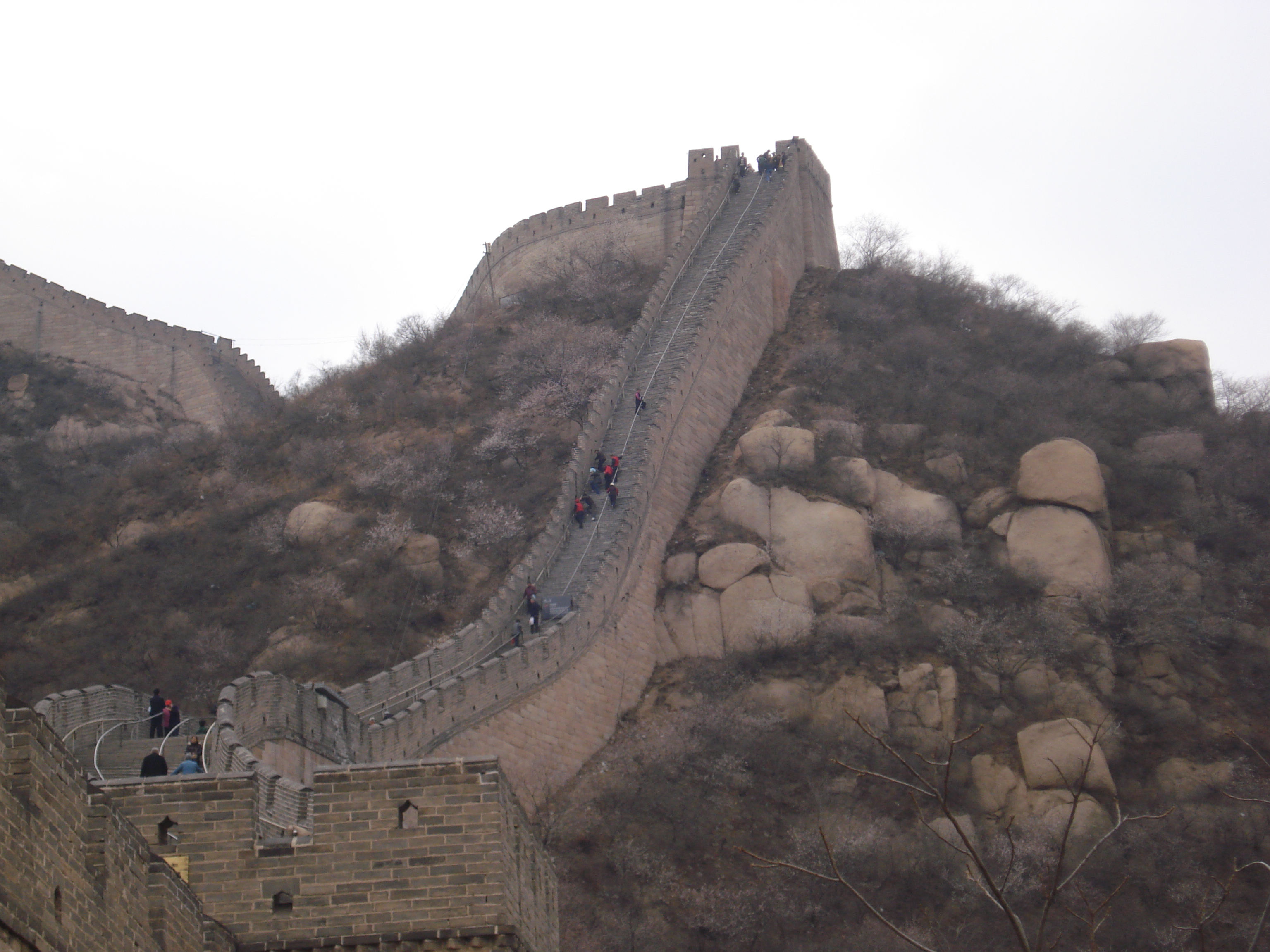 Chinesische Mauer im Winter
